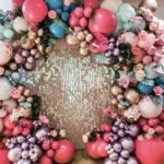 Floral Sequin wall 9