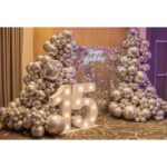 Silver Sequin Wall 1