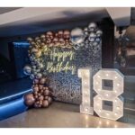 Silver Sequin Wall 3