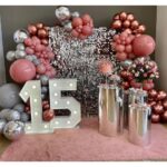 Silver Sequin Wall 4