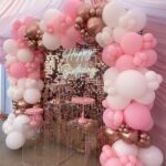 Rosegold Sequin Wall 5