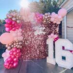 Rosegold Sequin Wall 7