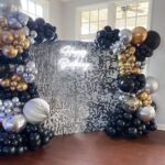 Silver Sequin Wall 9