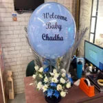 Blue Serenity Floral Gift Set