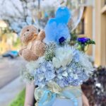 Blue Bear Bouquet
