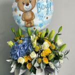 Teddy Blooms Arrangement